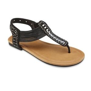 BONGO Shea T-Strap Glitter Sandal